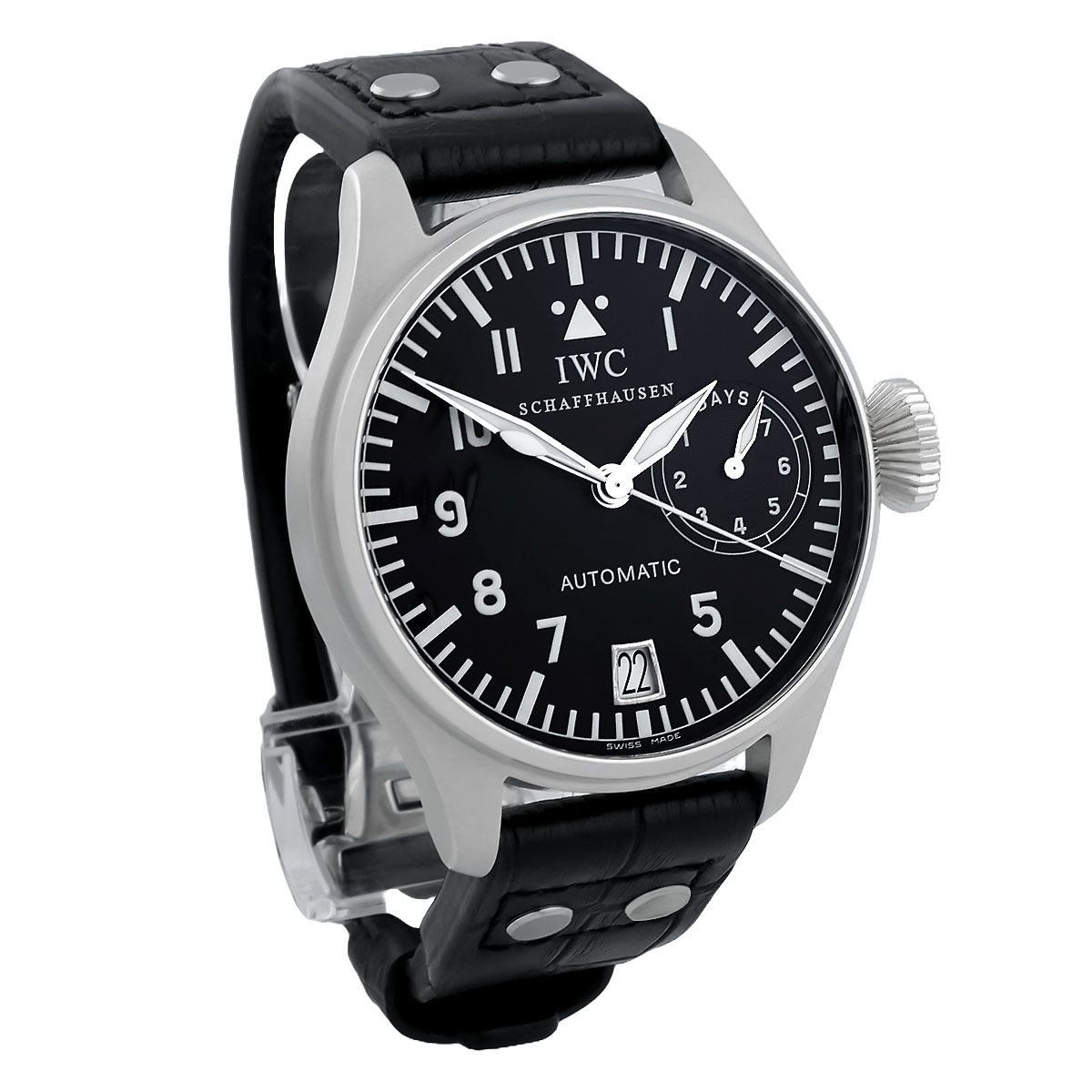 IWC Große Fliegeruhr Big Pilot Ref. IW500201 Front Left