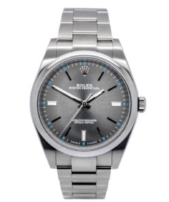 ROLEX | Oyster Perpetual 39 Dark Rhodium wie neu | Ref. 114300