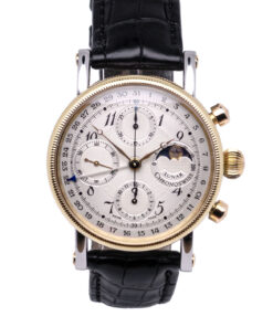 CHRONOSWISS | Lunar Chronograph Gold/Stahl | Ref. CH7522