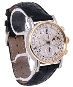 CHRONOSWISS | Lunar Chronograph Gold/Stahl | Ref. CH7522