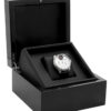 UHRENBOX | für 1 Uhr Klavierlack Lederausstattung | Ref. L18B18H10-1 S