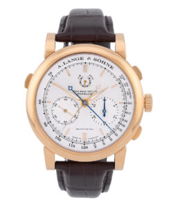 A. LANGE & SÖHNE Saxonia Double Split Rotgold Ref. 404.032 - Full Set - NOS