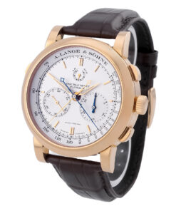 A. LANGE & SÖHNE Saxonia Double Split Rotgold Ref. 404.032 - Full Set - NOS