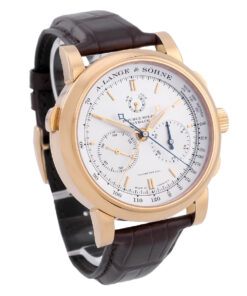 A. LANGE & SÖHNE Saxonia Double Split Rotgold Ref. 404.032 - Full Set - NOS