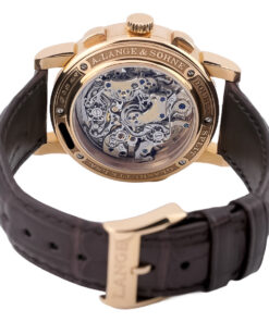 A. LANGE & SÖHNE Saxonia Double Split Rotgold Ref. 404.032 - Full Set - NOS