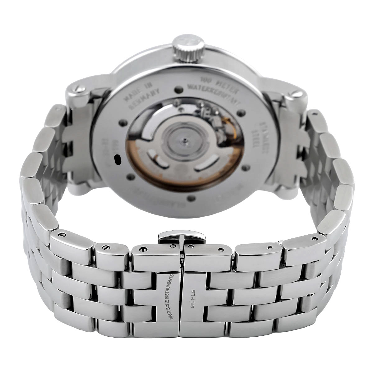 MÜHLE GLASHÜTTE Edition Black Teutonia II Large Date Ref. M1-30-83 Strap