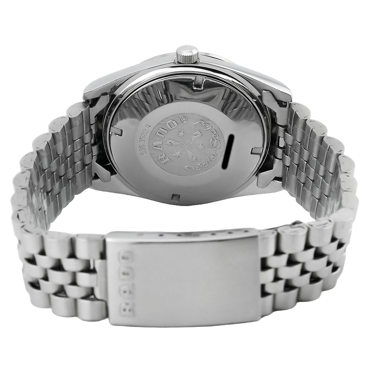 Rado Automatic Day Date Purple Horse 636.3582.4 mit schwarzem Zifferblatt