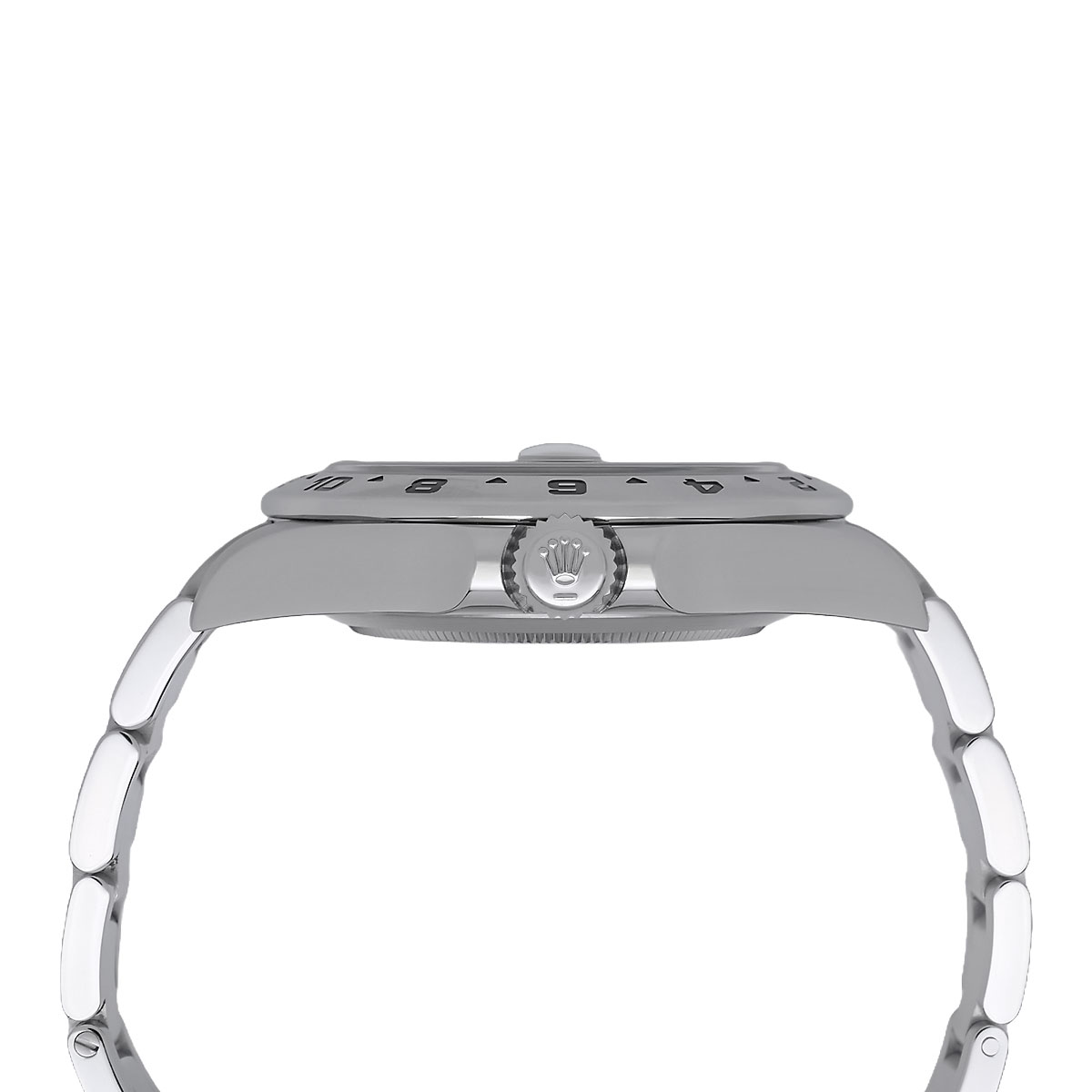 Rolex Explorer II Oyster 42 mm Oystersteel mit schwarzem Zifferblatt Referenz 216570